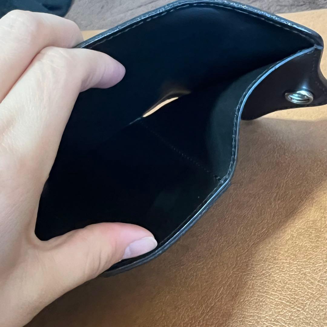 週末値下 FUNNY ファニー コードバン コンパクト財布 COSMO コスモ