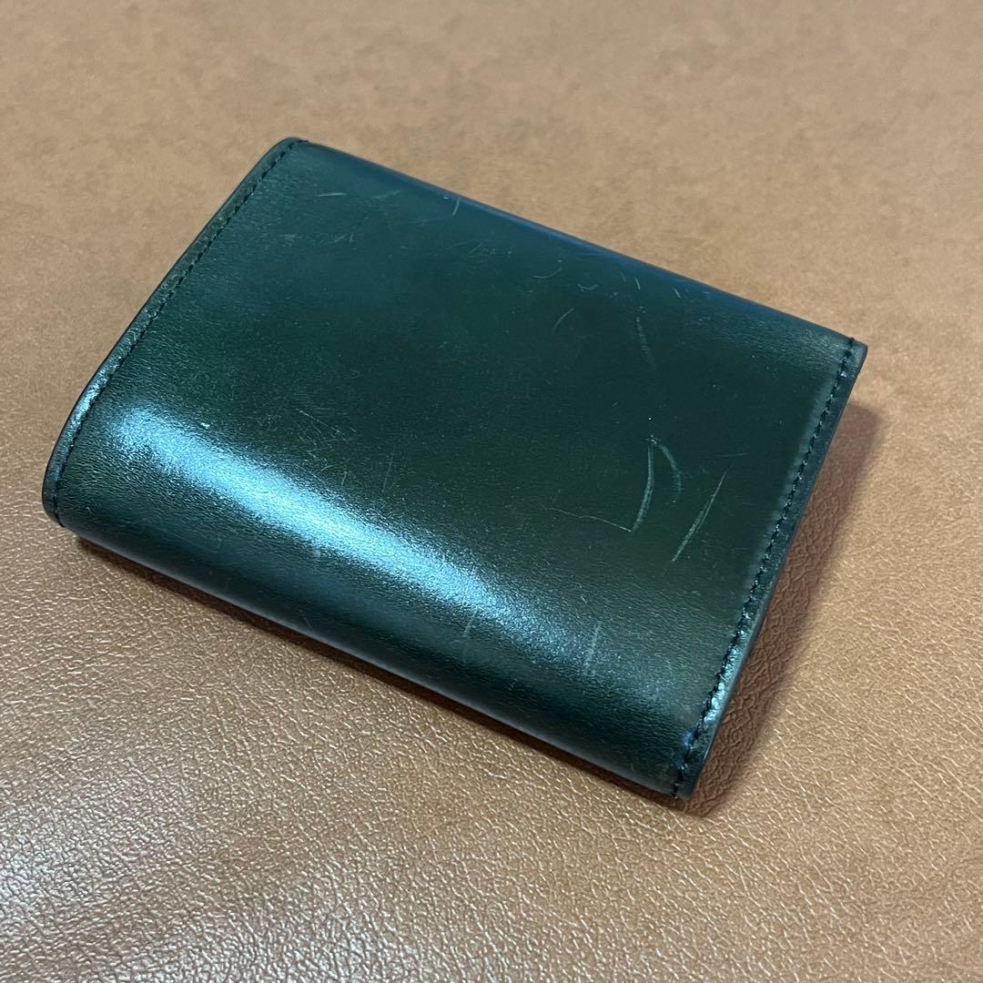 週末値下 FUNNY ファニー コードバン コンパクト財布 COSMO コスモ