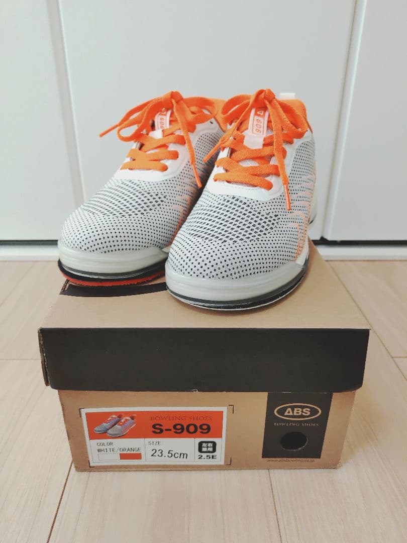 ボウリングシューズ ABS S-909 23.5cm 定価16500円