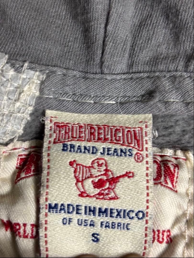 【希少】true religion パーカー Y2K グレー yokosquad