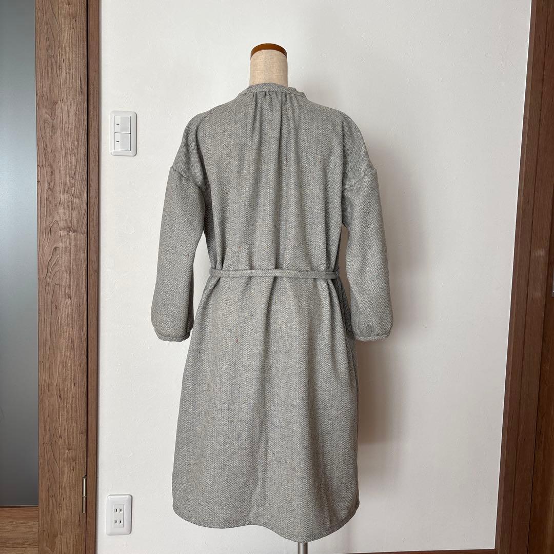 ギャザーワンピース　ハンドメイド