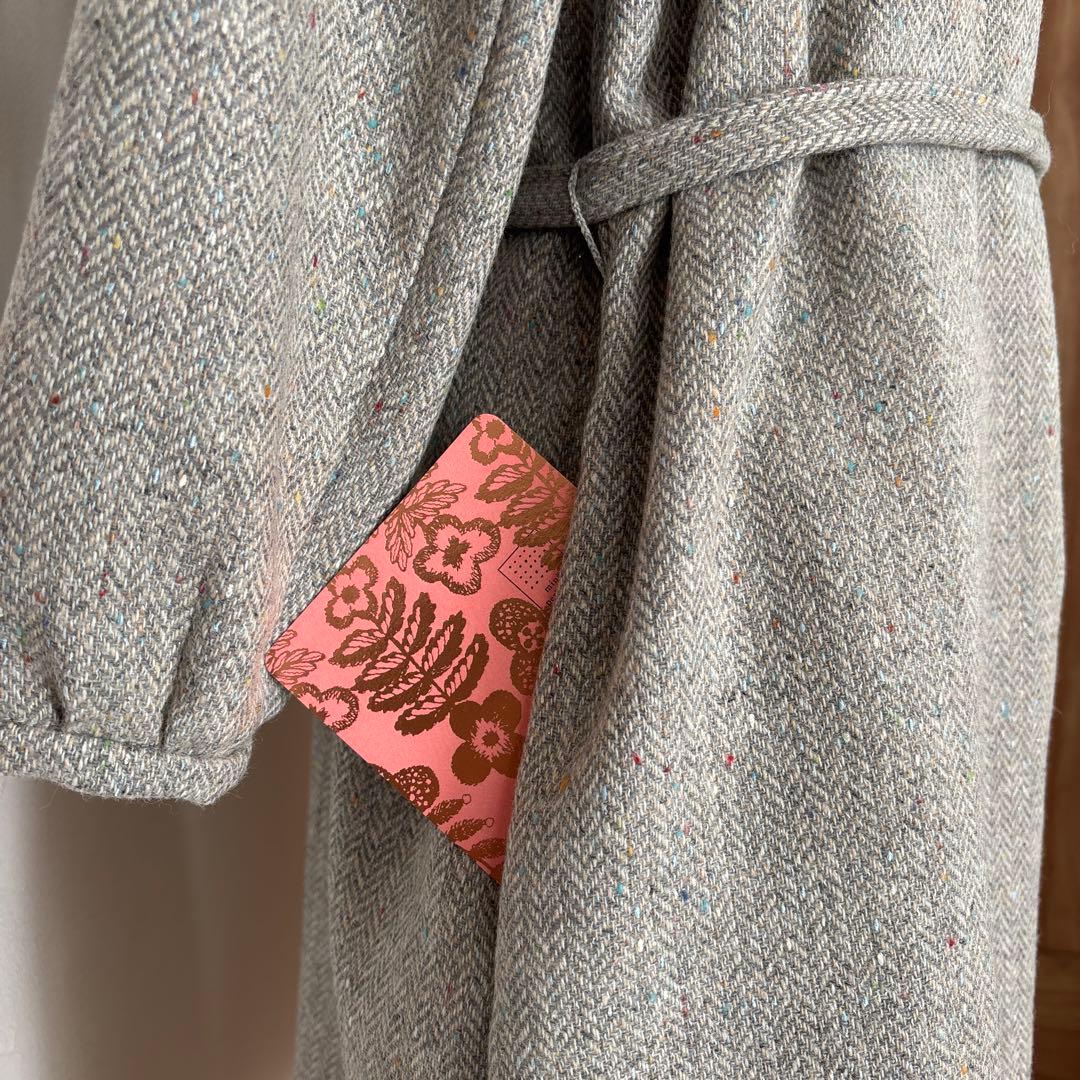 ギャザーワンピース　ハンドメイド