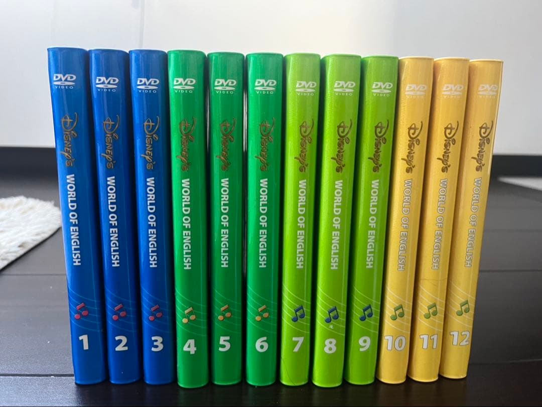 人気！ディズニー英語システムのシングアロングのDVD12巻セット(美品⭐️)