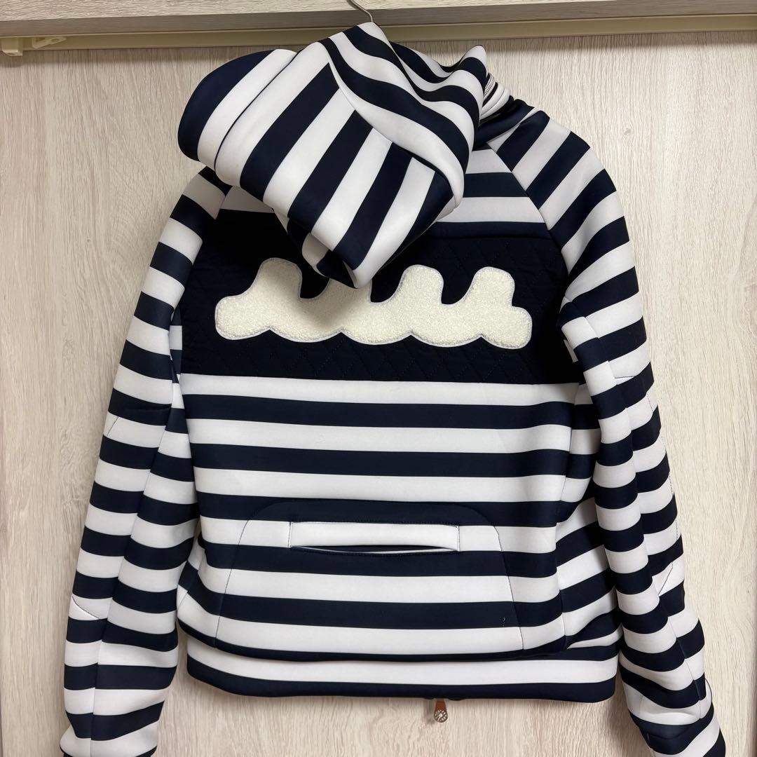 レディースmuta MARINE リボンフードキルティングパーカー