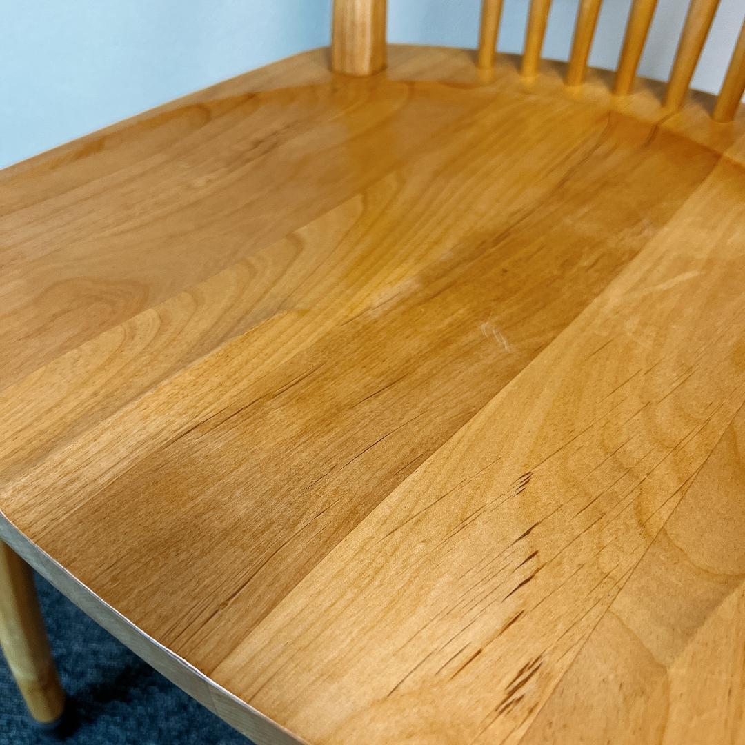 【美品】トーストシリーズ ダイニングチェア　バターチェア　北欧　ナチュラル