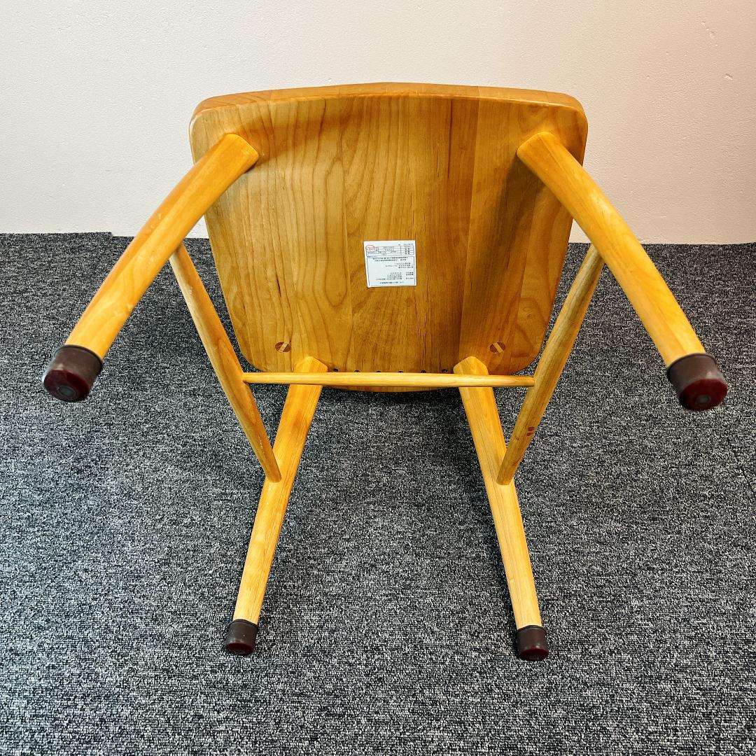 【美品】トーストシリーズ ダイニングチェア　バターチェア　北欧　ナチュラル