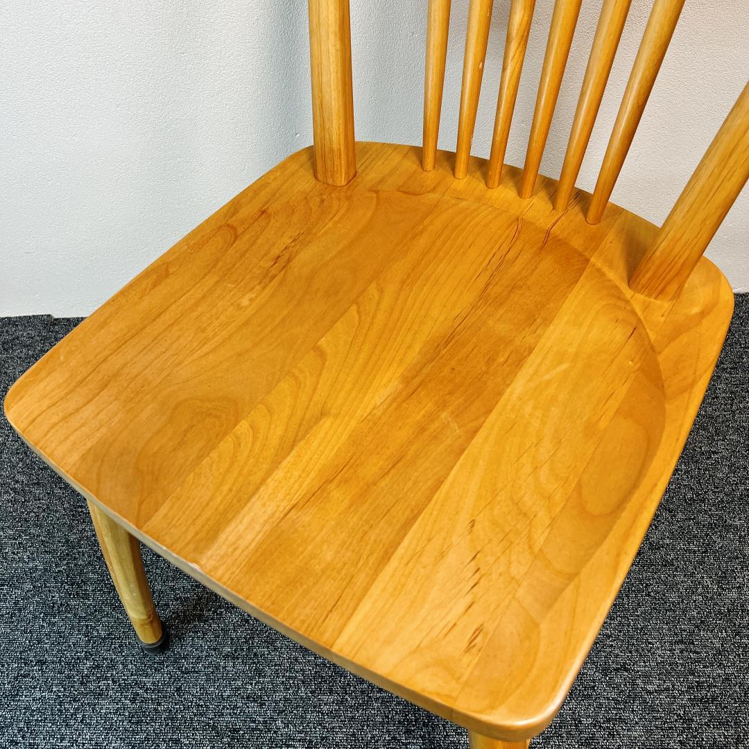【美品】トーストシリーズ ダイニングチェア　バターチェア　北欧　ナチュラル