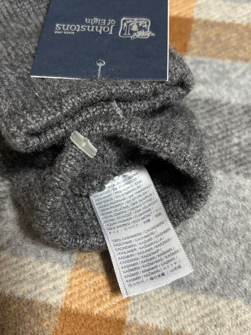 Johnstons of Elgin ジョンストンズオブエルギン 手袋 カシミヤ