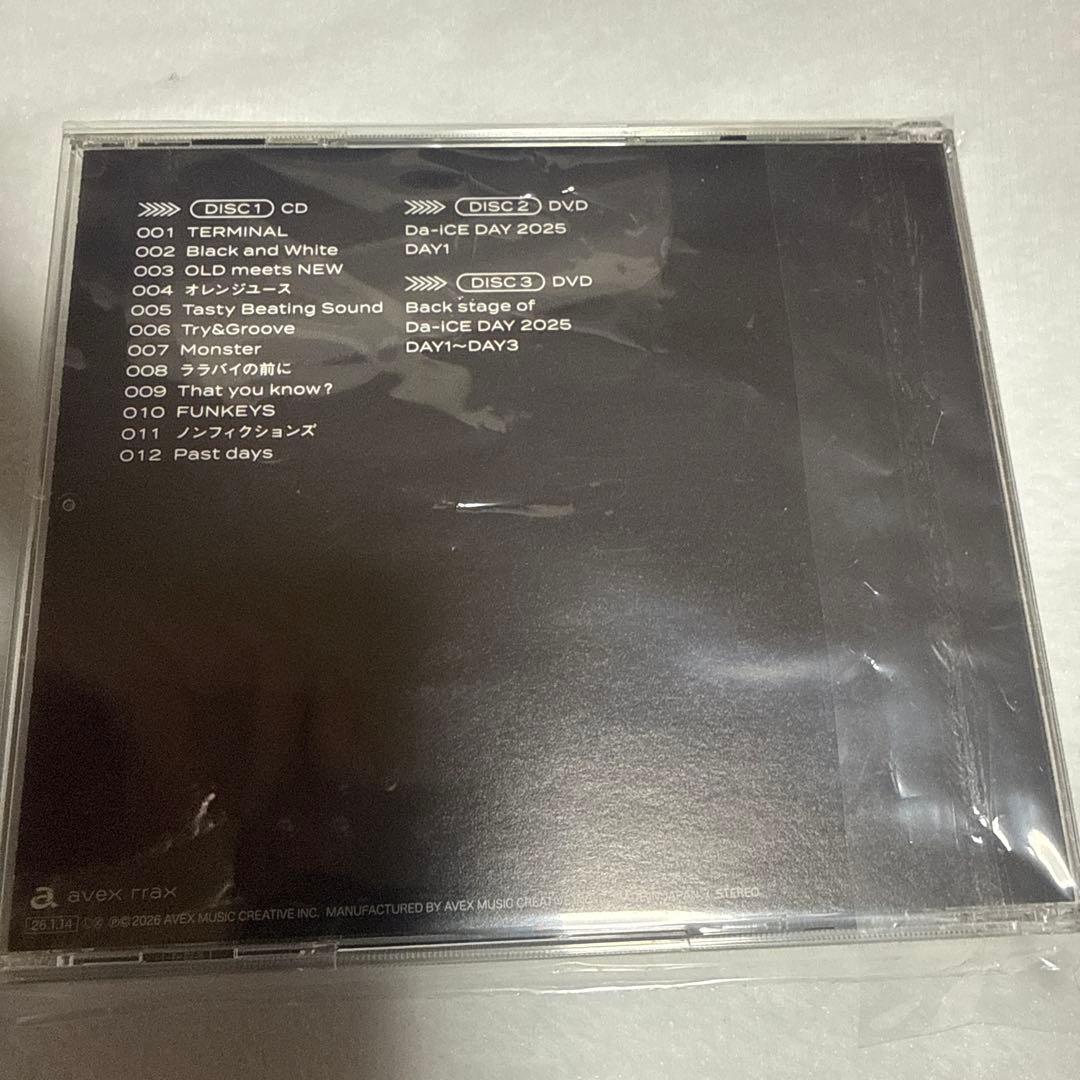 邦楽 Da-iCE TERMiNaL CD+DVD