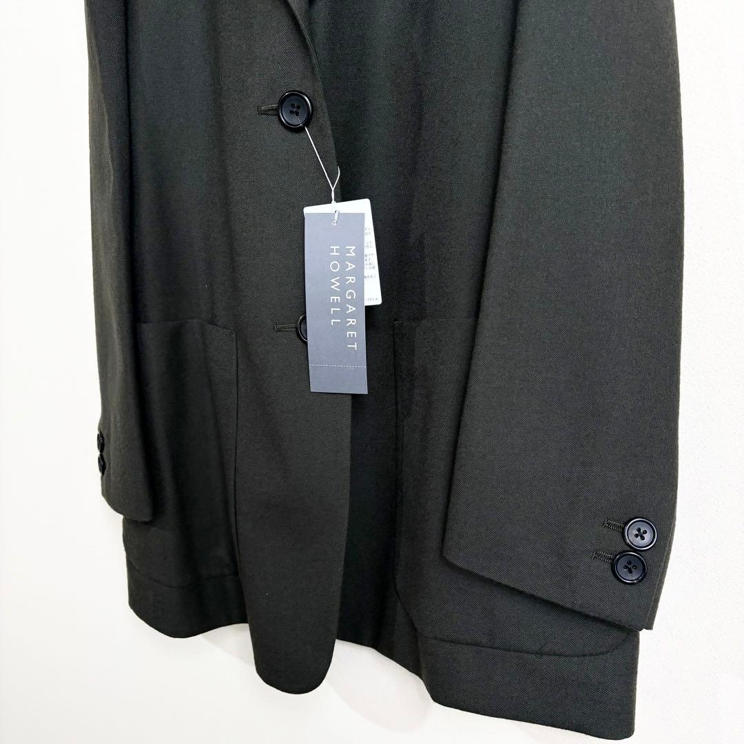 【新品タグ付】MARGARET HOWELL 24AW ウールジャケット　3
