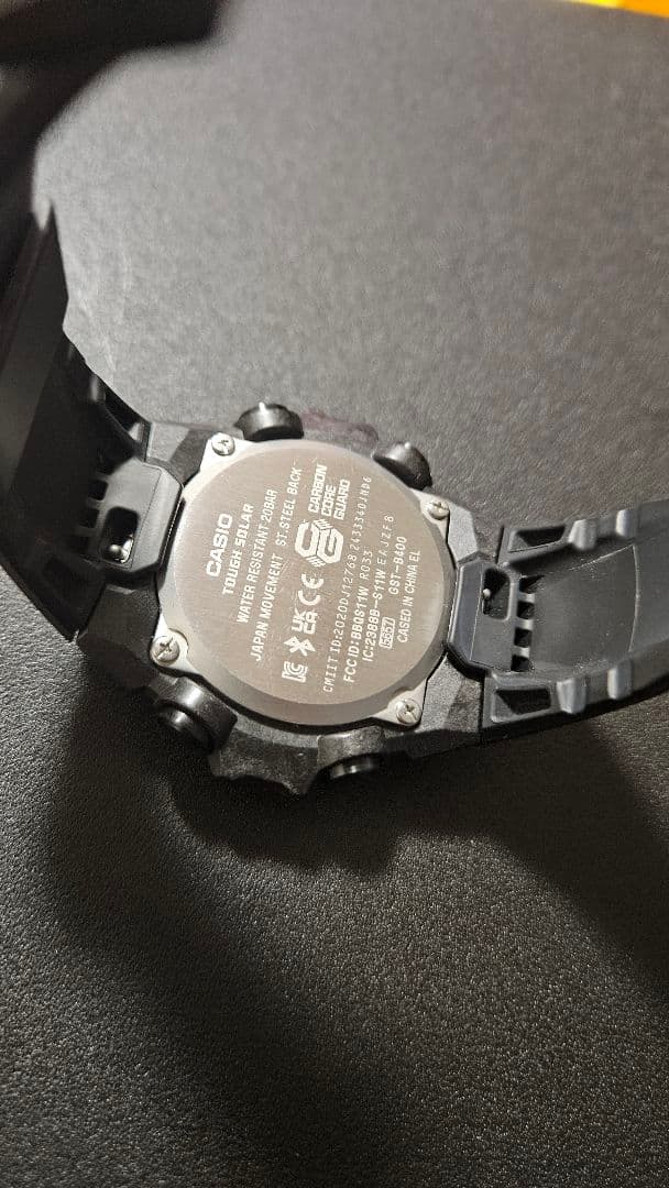 時計 CASIO GST-B400BB-1AJF