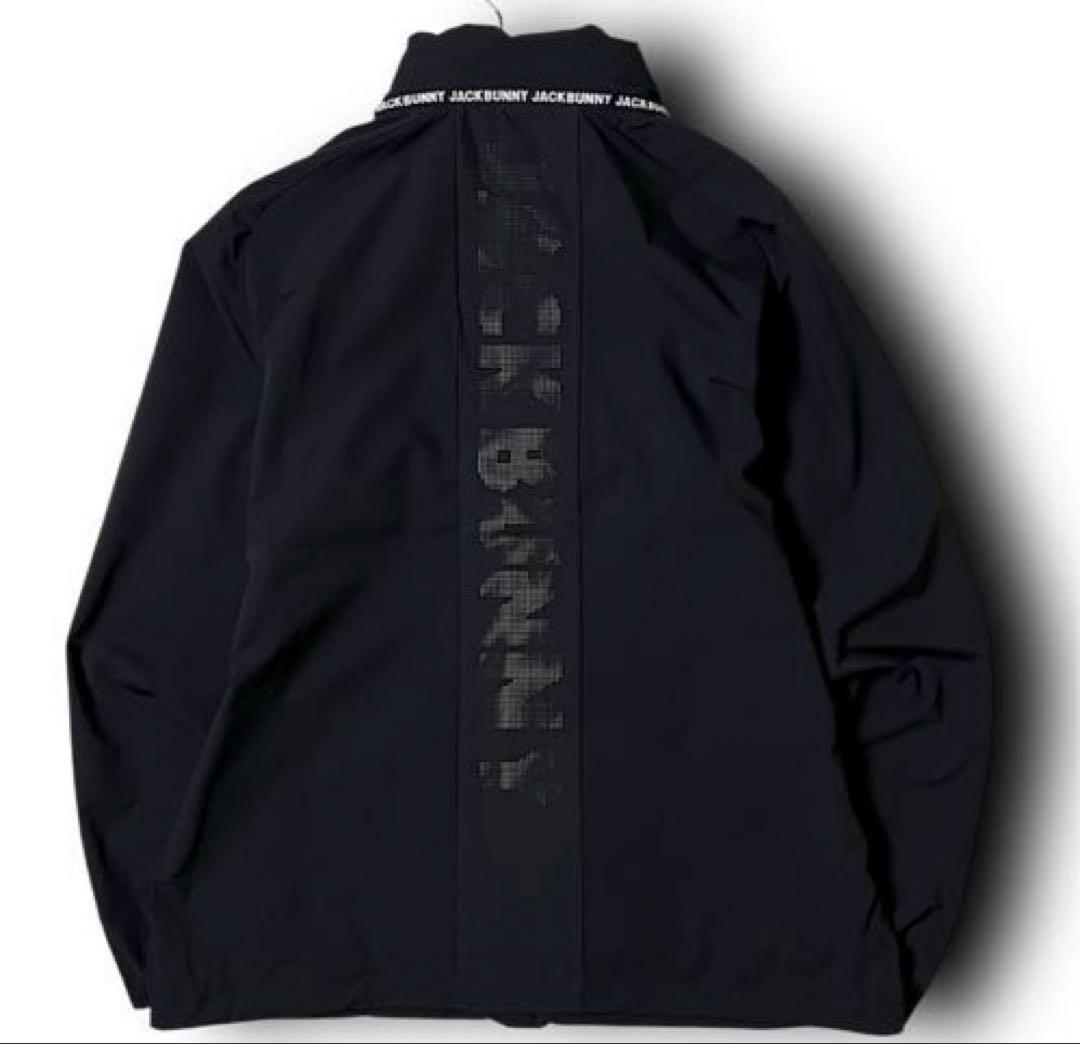 【土日限定値下げ中】ジャックバニーナイロンストレッチジャケット 黒