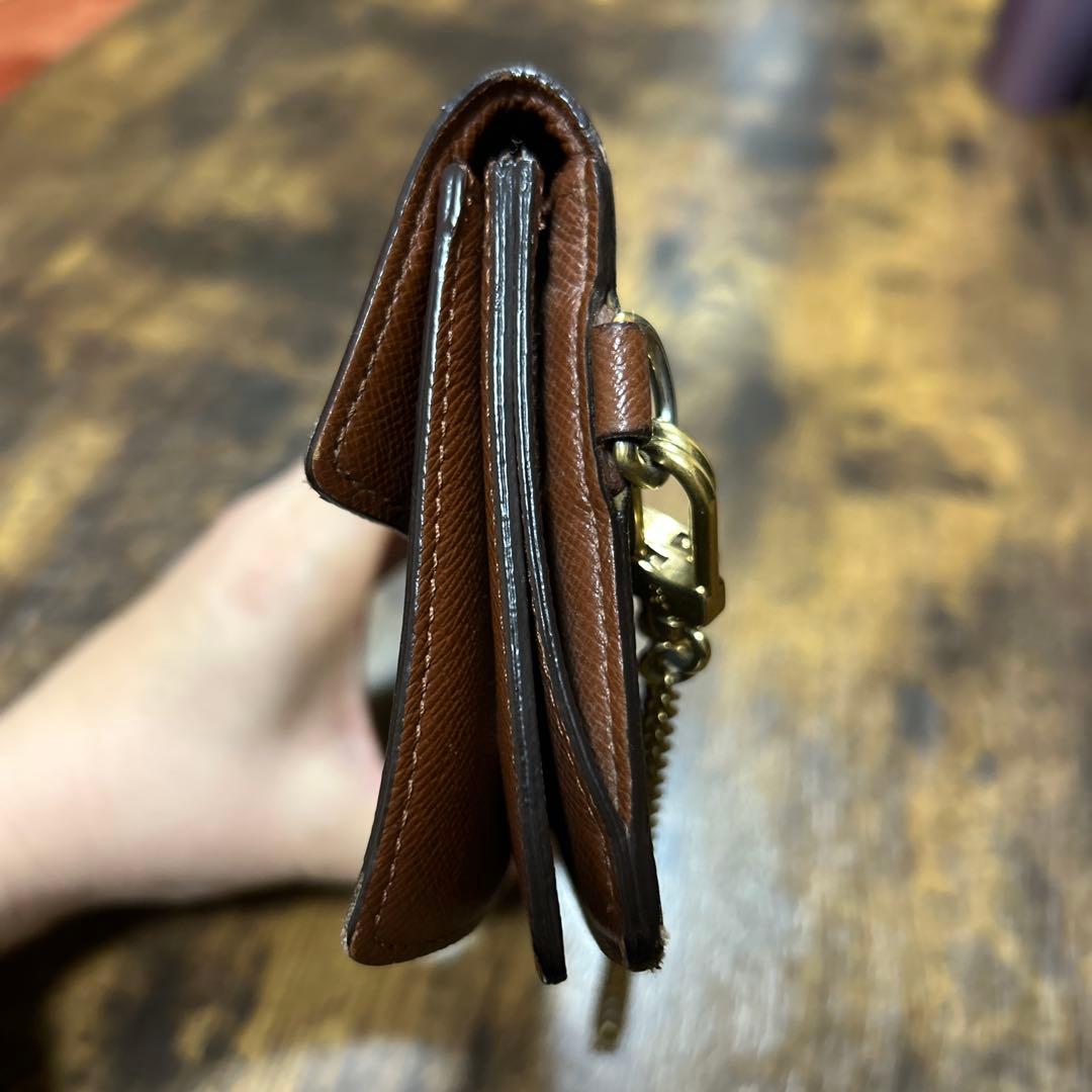 ルイヴィトン モノグラム ポルトフォイユ アコルディオン チェーンウォレット