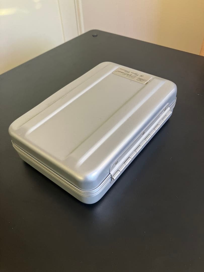 ZERO HALLIBURTON アルミ　シガーケース