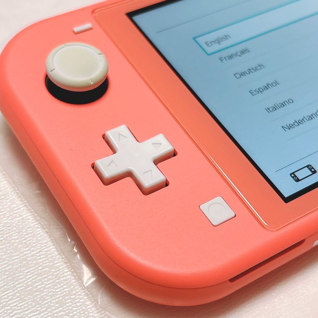 極美品 Nintendo Switch Lite コーラルピンク 本体