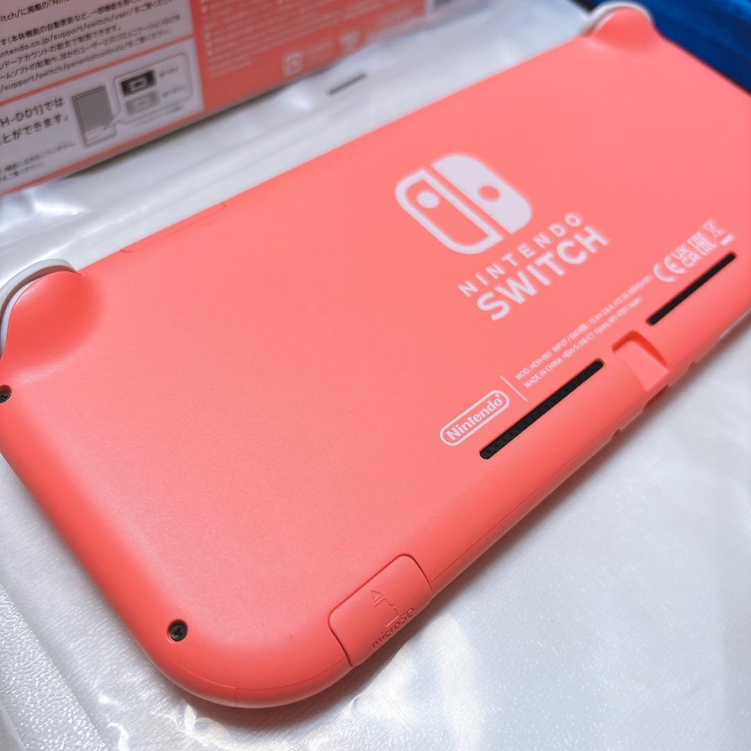 極美品 Nintendo Switch Lite コーラルピンク 本体