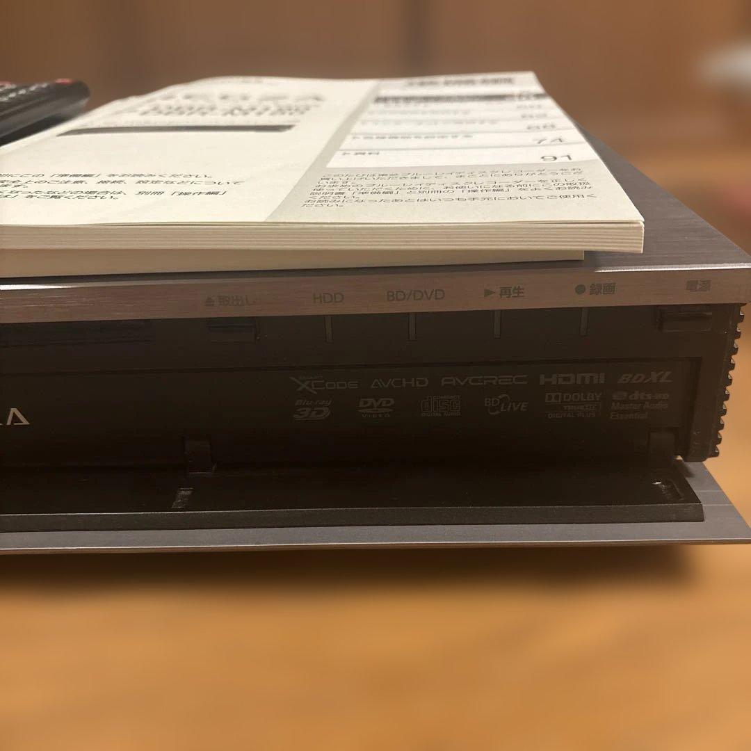 雨*畅様 【ジャンク品】TOSHIBA REGZA DBR-M190 ブルーレイ