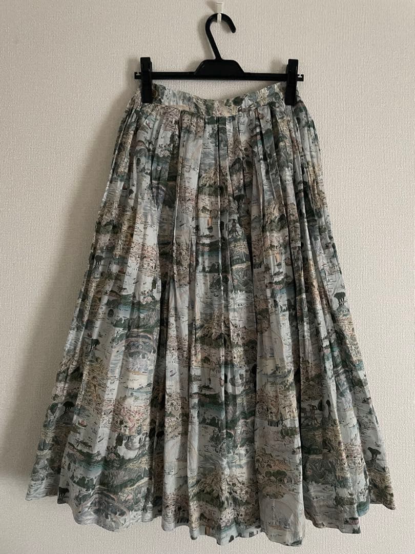 YAECA ヤエカ リバティ柄タックキュロット STORY 