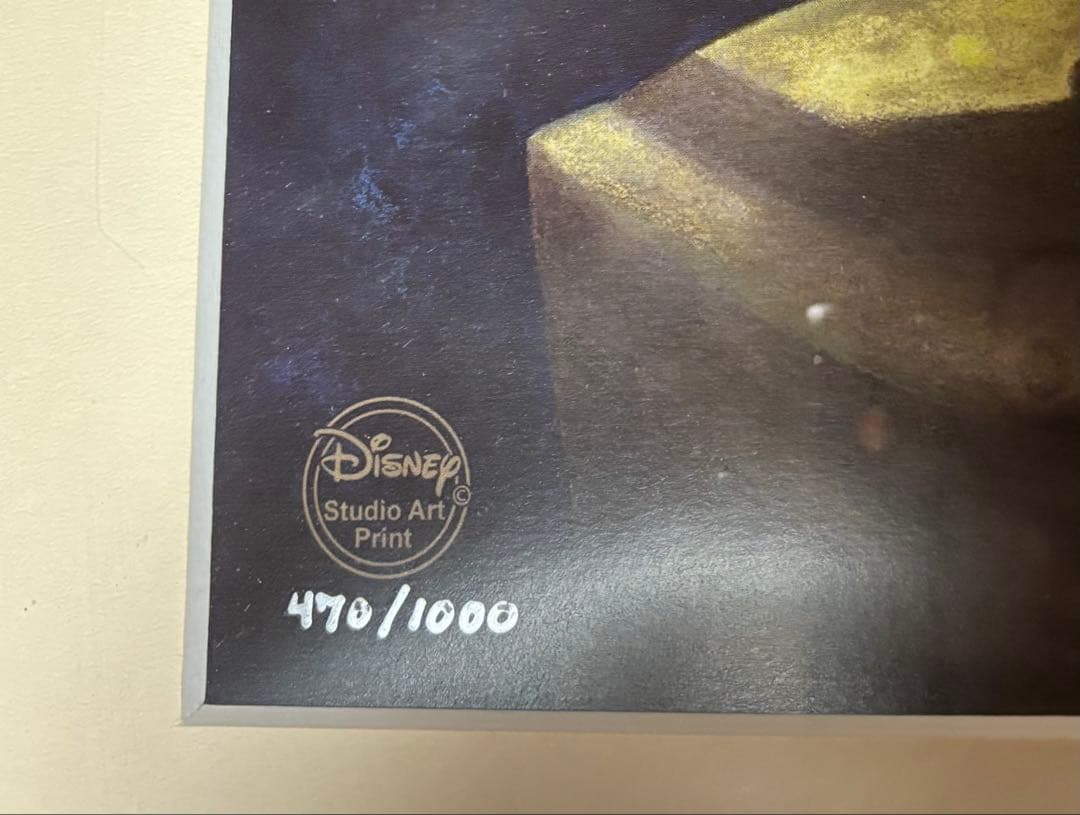 週末期間限定値下げ♡ ミッキーの魔法使い 限定版アート