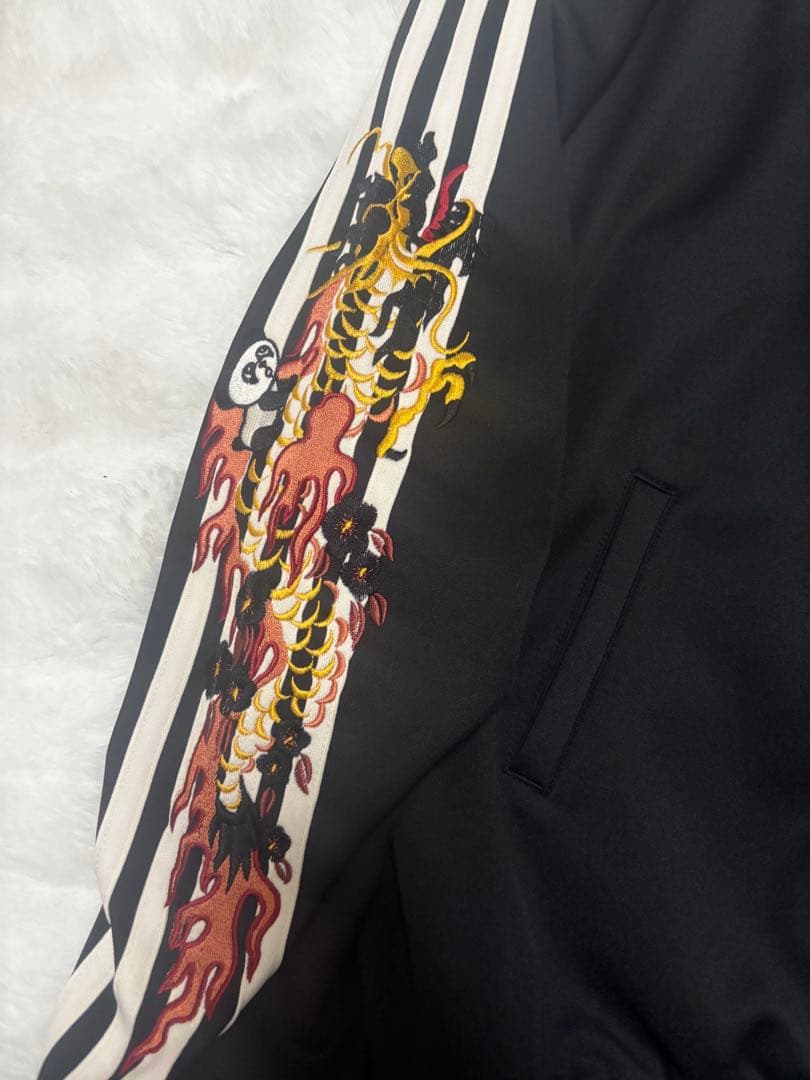 最終CandyStripper PEPEANDDRAGONJERSEY ブルゾン