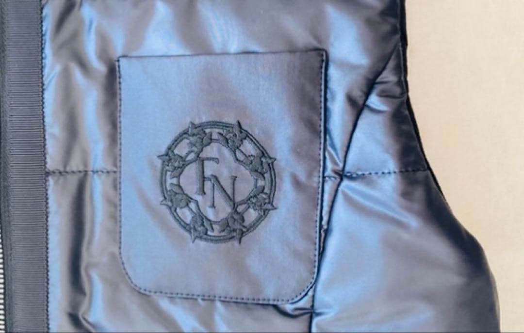 フォクシー ベルベット 中綿 リバーシブル ダウン ベスト Aster