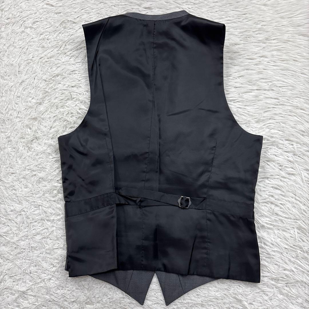 バーバリーブラックレーベル スリーピース スーツ 背抜き シルク