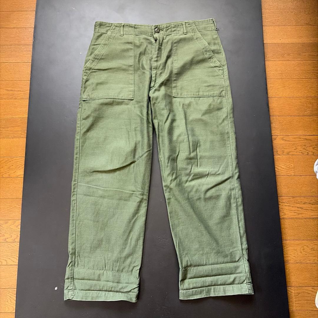 アメリカ軍 ベイカーパンツ RAPID 実物 60年代 70年代 OG107