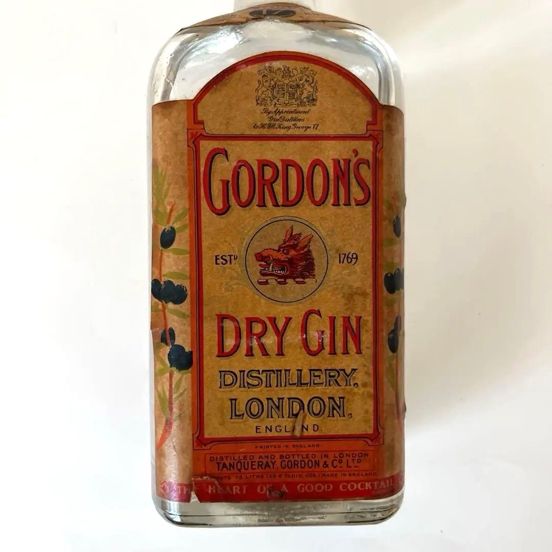 ゴードン ドライジン ティンキャップ Gordon's Dry Gin 未開栓