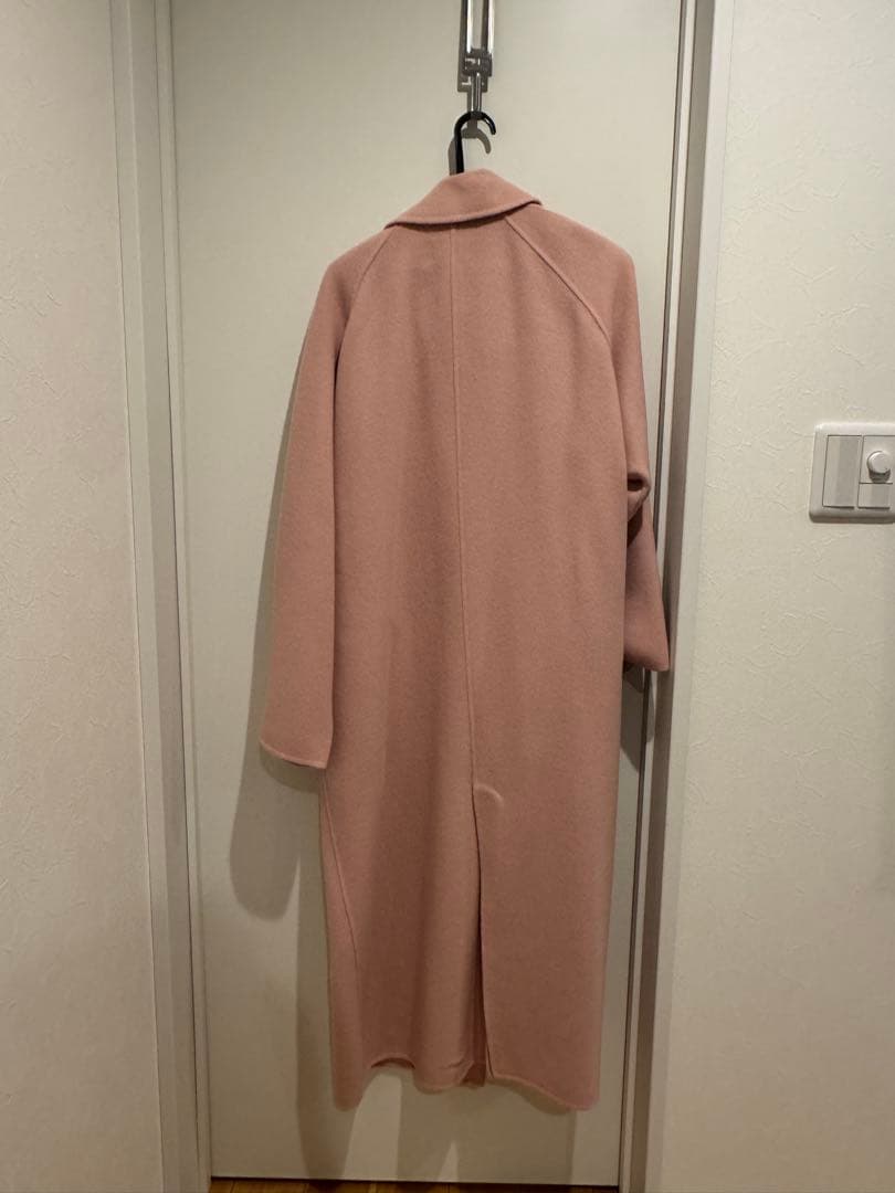名品✨N.O.R.C ウールリバーコートピンク