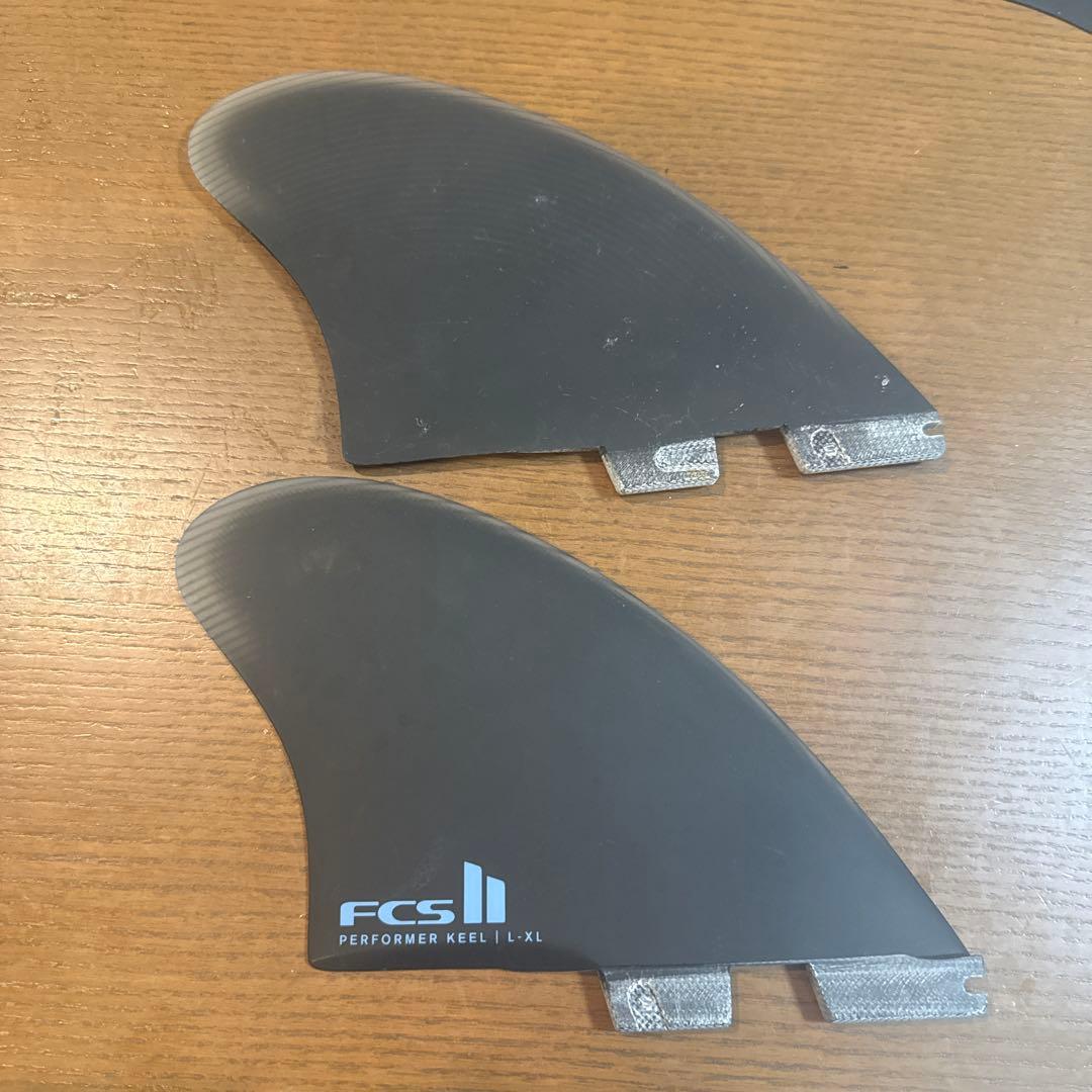 FCSⅡ PERFORMER KEEL L/XL フィン ケース付き