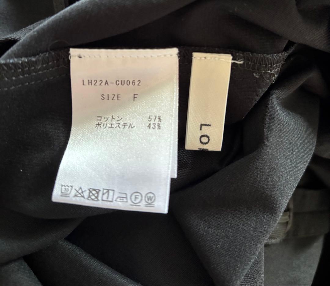 LOHEN ローヘン カーブスリーブロングTシャツ ブラック