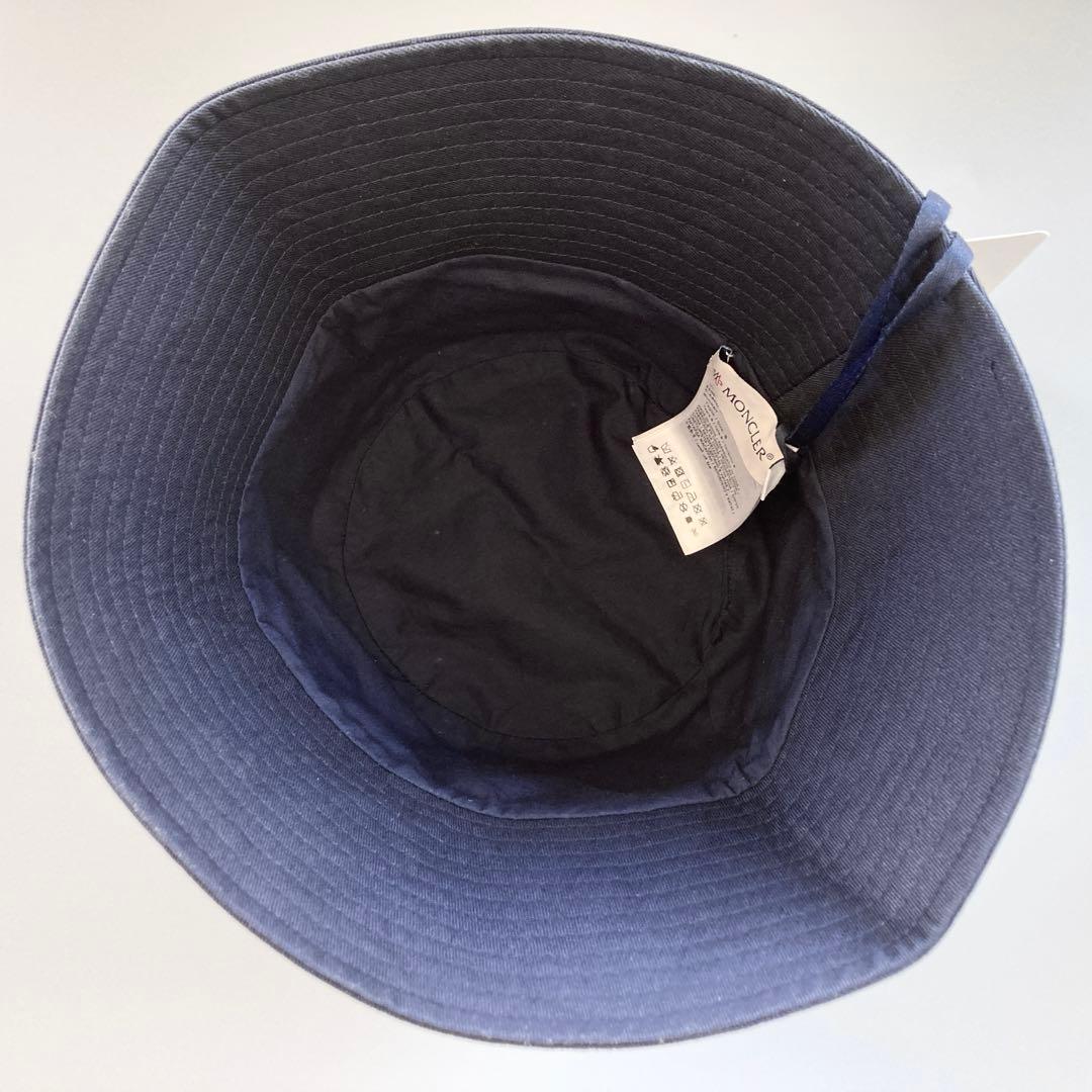 新品 未使用 MONCLER モンクレール バケットハット ロゴ レディース S