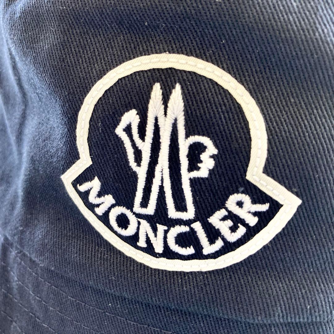 新品 未使用 MONCLER モンクレール バケットハット ロゴ レディース S