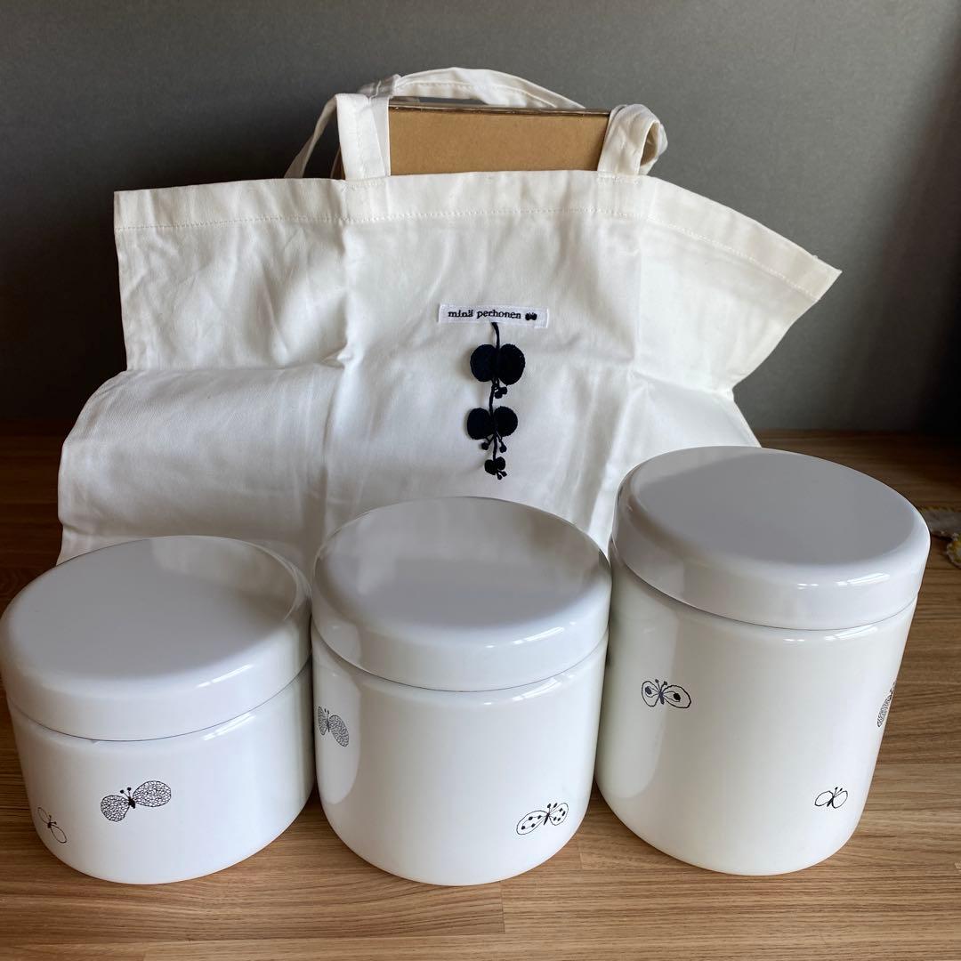 野田琺瑯 ミナペルホネン TUTU （エコバッグ小付き）