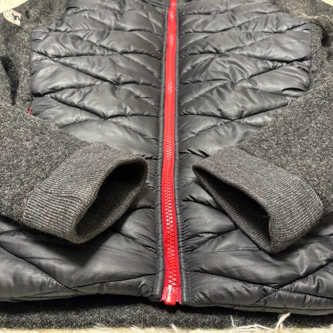 カペルミュール Pontetorto中綿ジャケット ブラック サイクリング 上質