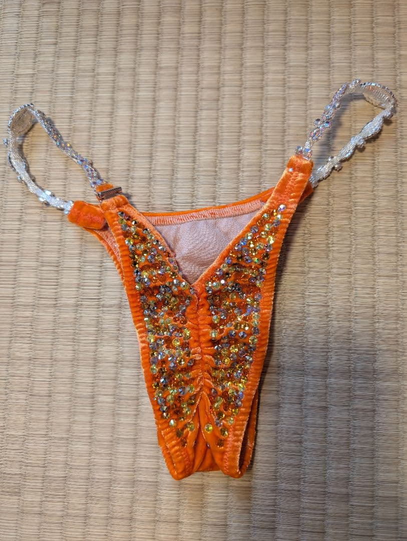 【未使用】SeasonBikini コンテストビキニ オレンジ サマスタ FWJ