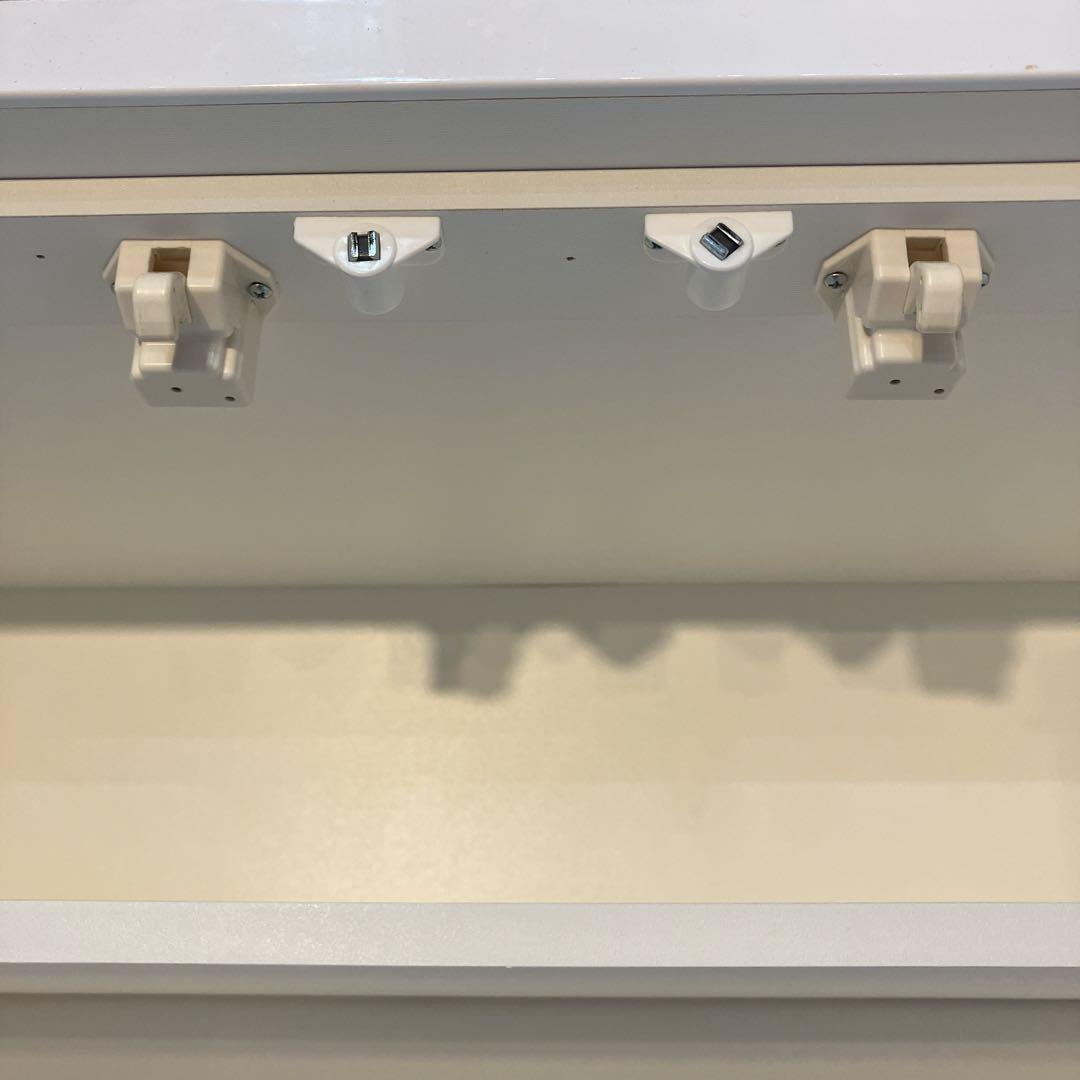 送料込み❗️ニトリ　キッチンボード　食器棚　キッチン収納　幅80cm 棚高さ調整可