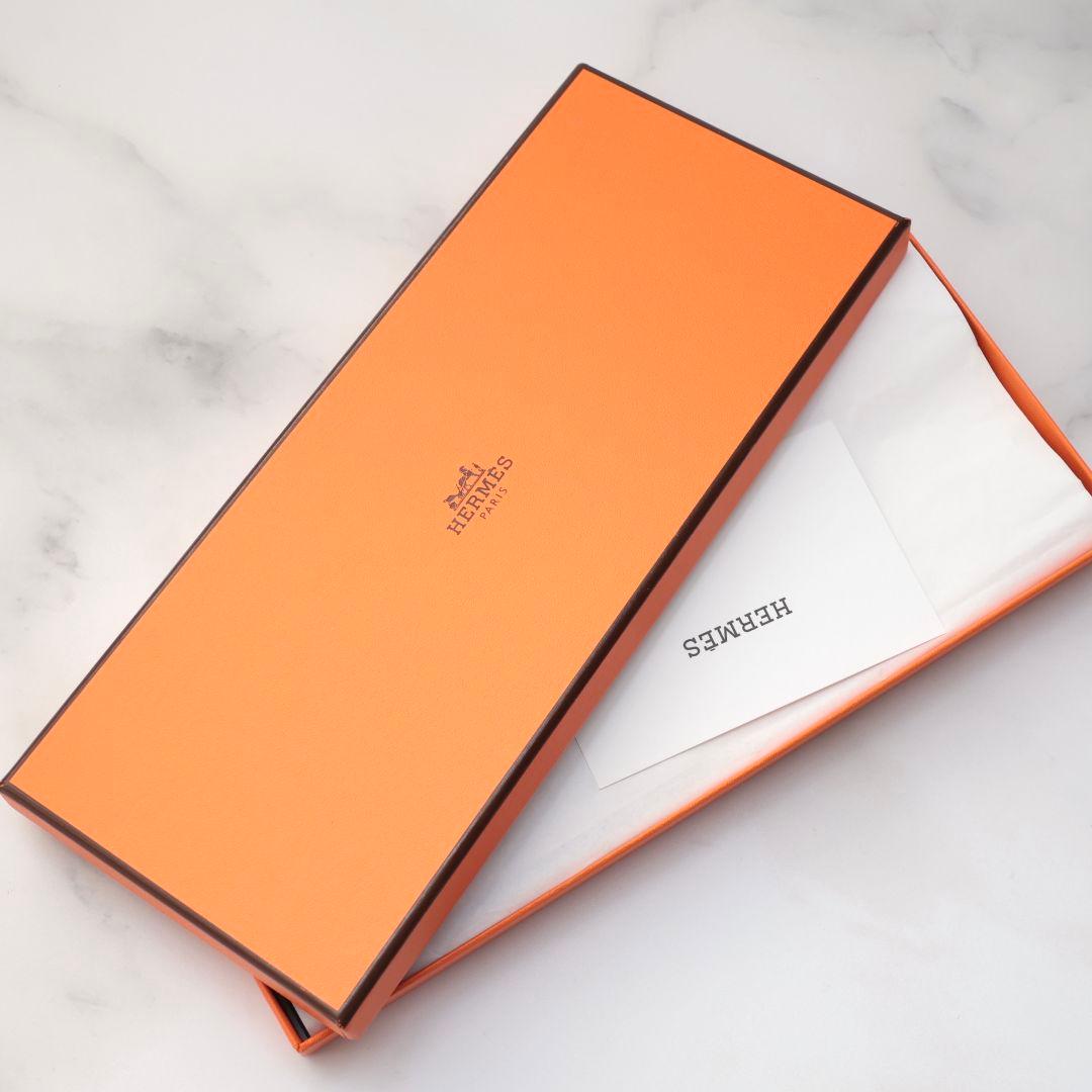 新品未使用 エルメス HERMES ハンカチ 2枚セット ネイビー ピンク