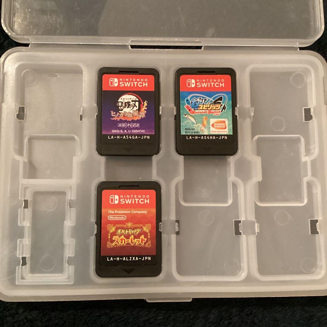 任天堂 switchゲームソフトまとめ売り3点 保護ケース付き