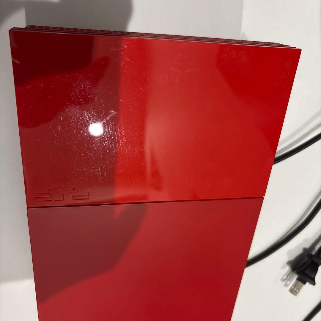 PS2 本体　シナバーレッド　SCPH90000 スーパーファミコン本体　セット