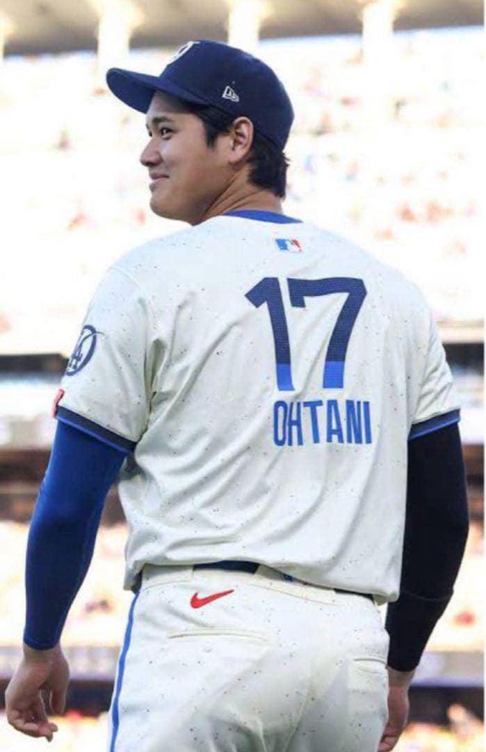 祝3年連続MVP！ ロサンゼルスドジャース大谷選手シティコネクトユニフォーム