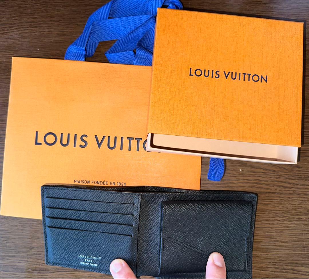 LOUIS VUITTON ポルトフォイユ・マルコ NM タイガ