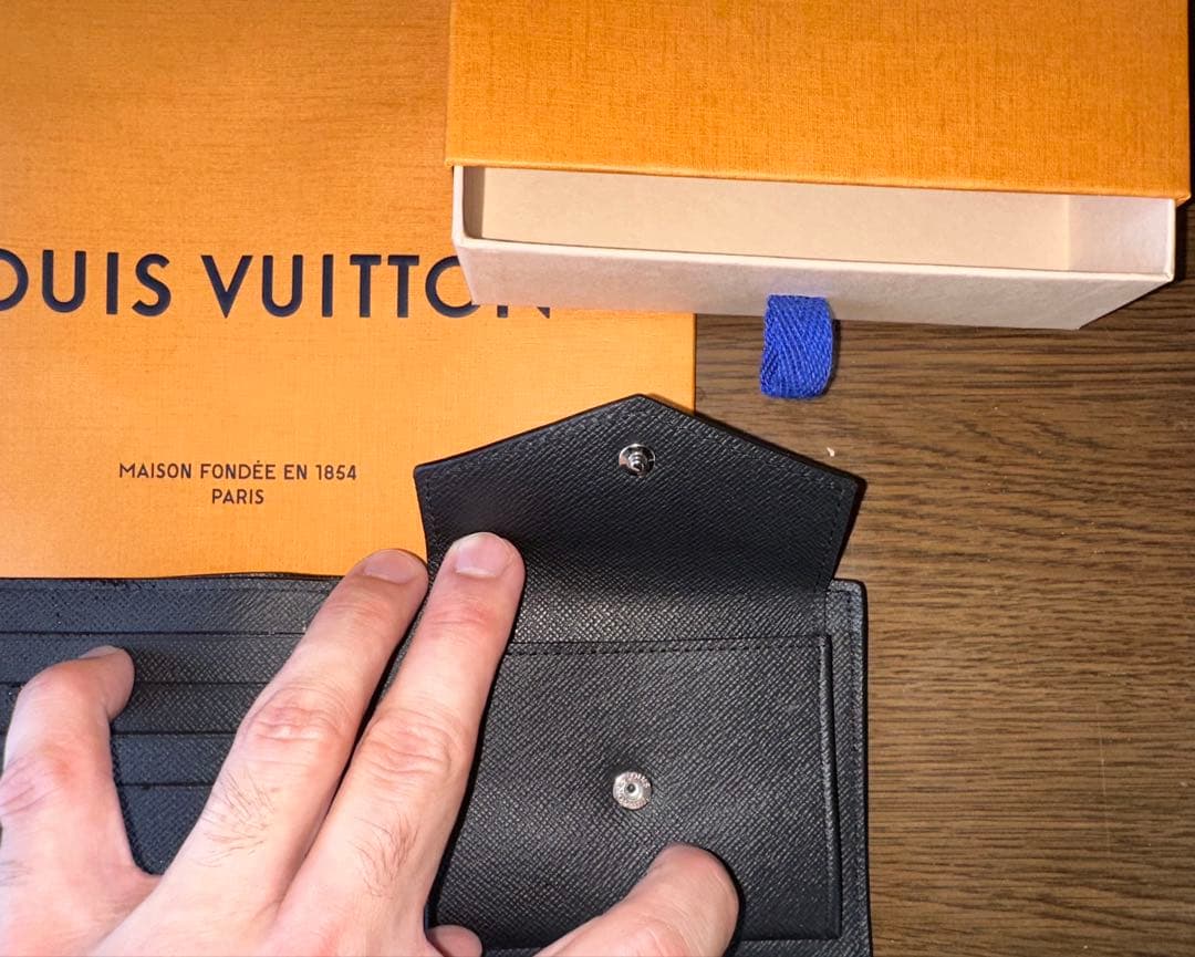 LOUIS VUITTON ポルトフォイユ・マルコ NM タイガ