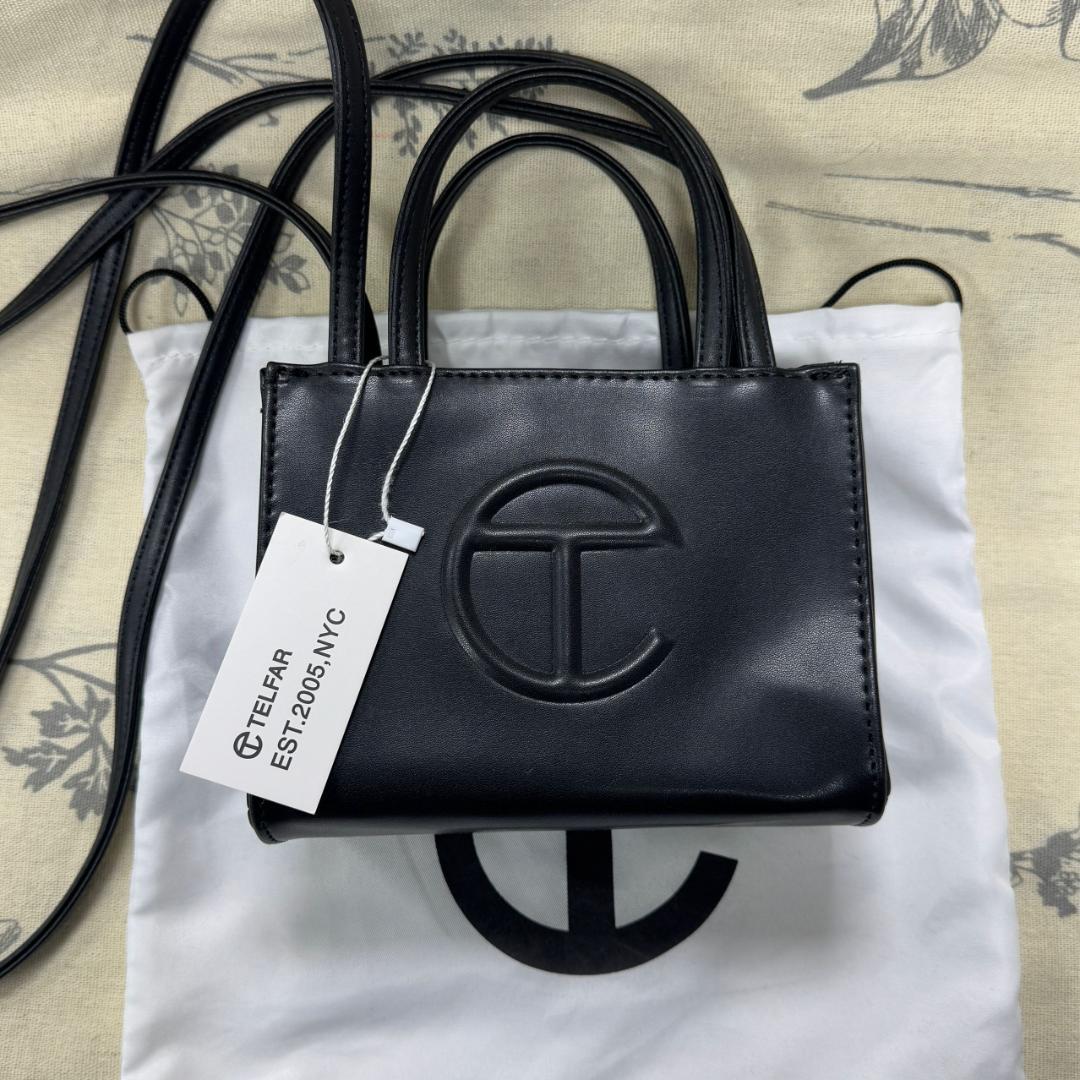 TELFAR ブラック ショルダーバッグ ミニサイズ