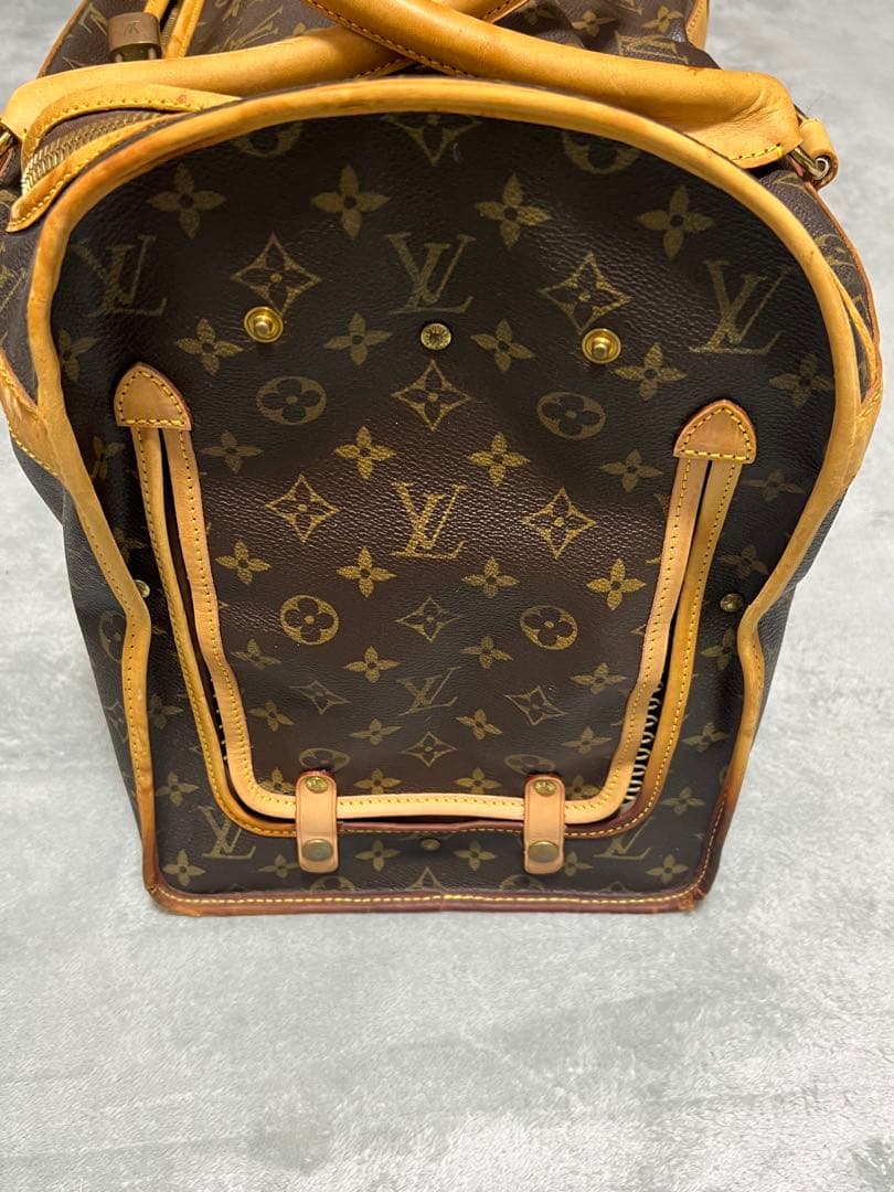Louis Vuitton モノグラム　サックシャン50ペット用キャリーバッグ