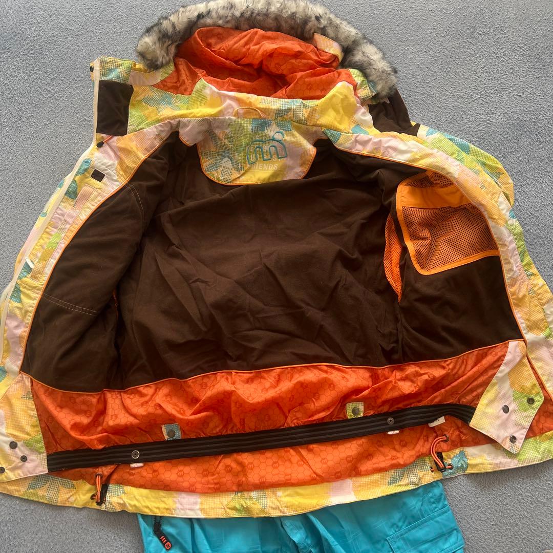 スノーボードウェア/上下セット/レディースLサイズ