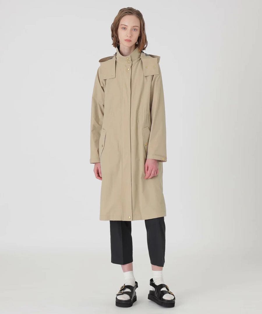 最終価格　新品　ストレッチロングマウンテンパーカー　ブルーレーベル　３６