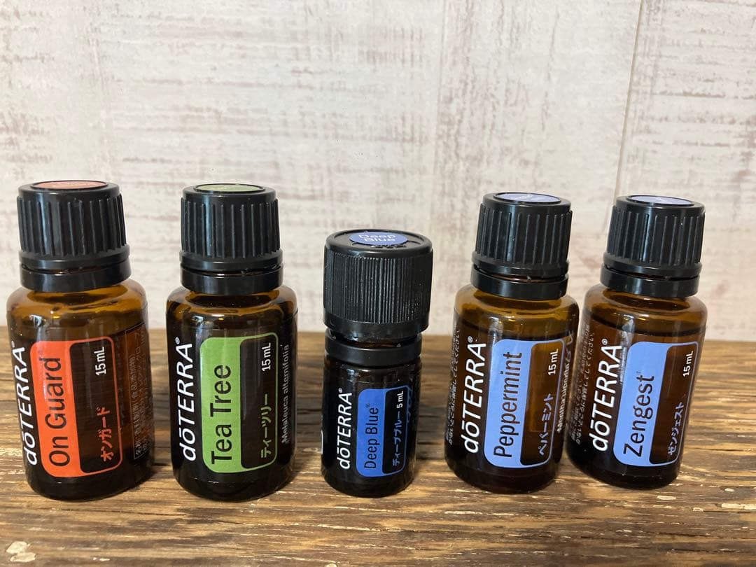 ♡くまぴ♡　ドテラエッセンシャルオイル　ボックスセット　ローズタッチ付