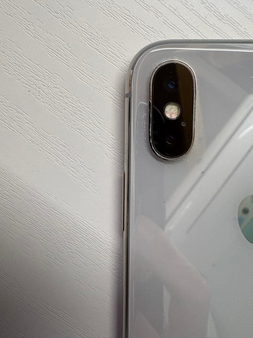 iPhoneX Silver 64GB DoCoMo SIMロック解除済み