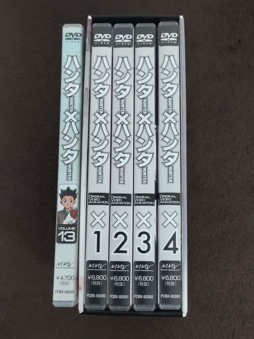 HUNTER×HUNTER DVD ヨークシン編 OVA 全4巻 ＋ 本編13巻